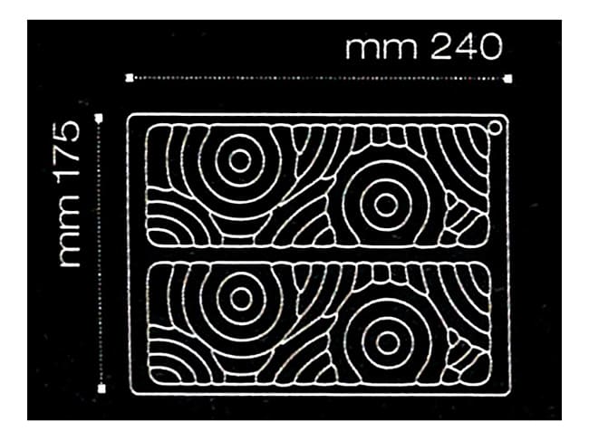 Moule silicone Circle - 21 x 7 cm - Pavoni