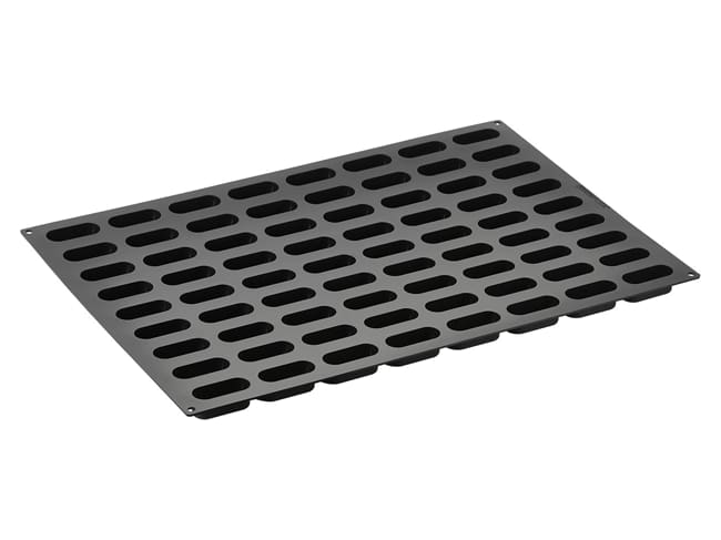 Moule silicone Pavoflex - 72 savarins Mignon - 60 x 40 cm - Pavoni