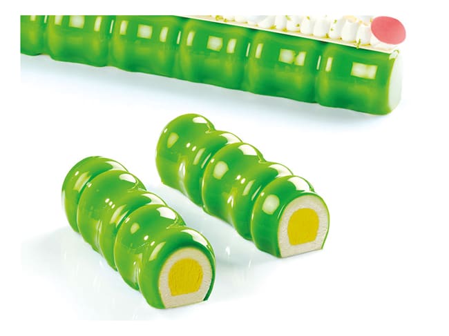 Moule silicone Pavoflex - 5 bandes Bamboo - 40 x 30 cm - Pavoni