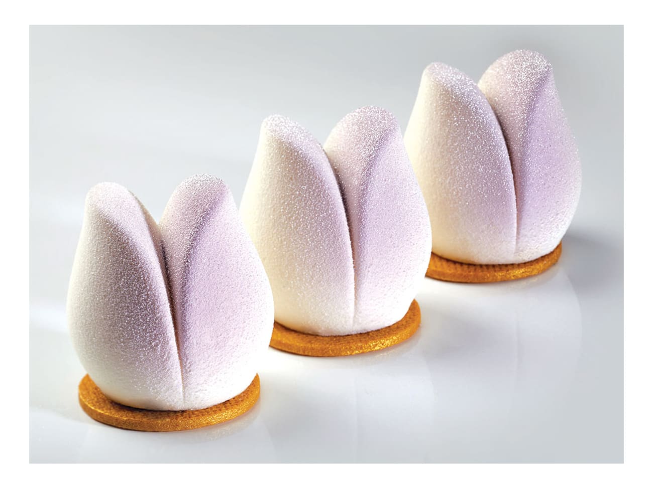 Kaaruisi Moule en silicone en forme de tulipes en forme de bouquet de fleurs pour fabrication artisanale