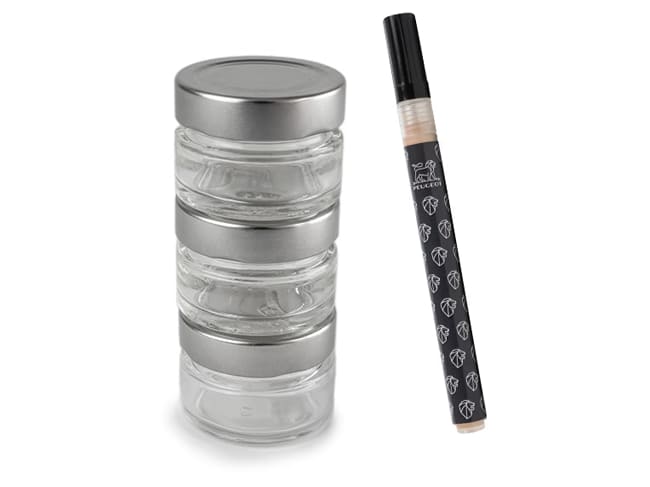 Réservoir vide (x 3) - pour Moulin Maestro - Peugeot