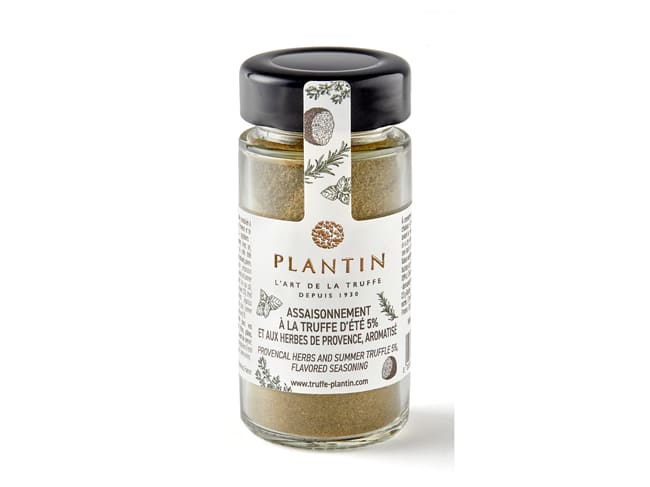 Assaisonnement à la truffe d'été - et aux herbes de Provence - 35 g - Plantin