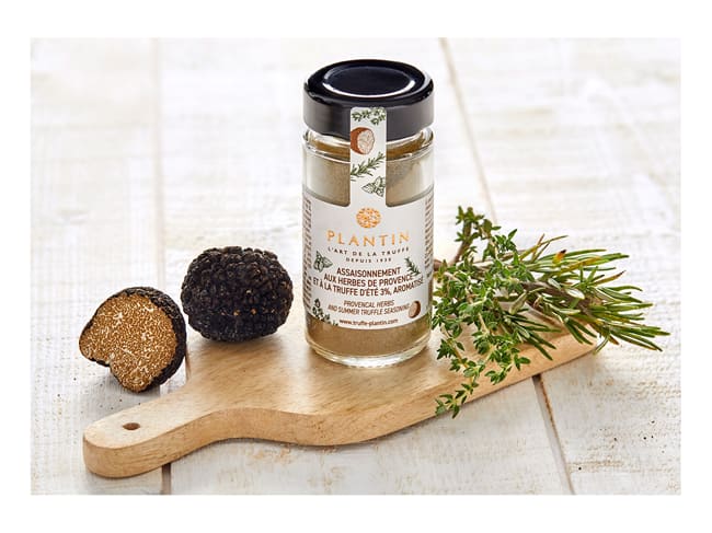 Assaisonnement à la truffe d'été - et aux herbes de Provence - 35 g - Plantin