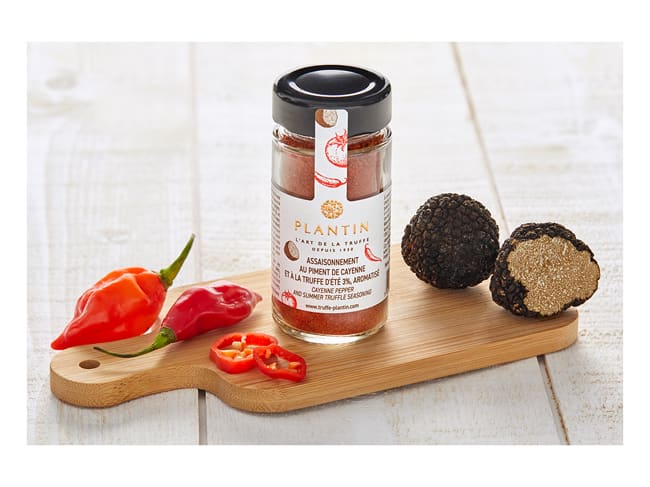 Assaisonnement à la truffe d'été - et au piment de Cayenne - 50 g - Plantin