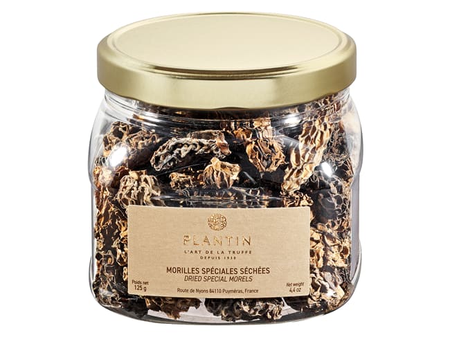 Morilles séchées sauvages - 125 g - Plantin