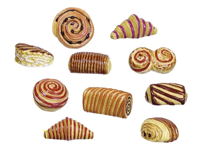 Fèves - Viennoiseries nouvelles - Collection 2027 - Sachet de 10 fèves - Prime
