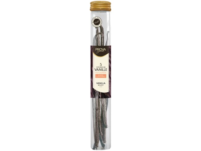 Gousse de vanille - origine Ouganda - 5 gousses - Prova Gourmet