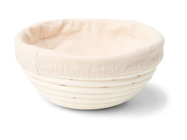 Banneton Rond En Rotin Naturel 13x6 Cm - Panier De Fermentation Et Moulage Pour Pain Fait Maison - Idéal Boulanger Amateur
