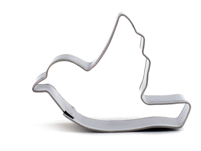 Emporte-pièce Colombe - acier inoxydable - Ht 6 cm - Patisse