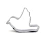 Emporte-pièce Colombe - acier inoxydable - Ht 6 cm - Patisse