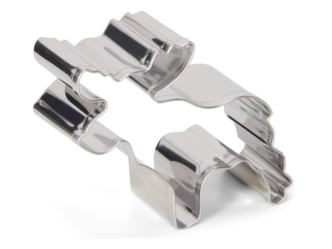 Emporte-pièce Élan - acier inoxydable - Ht 7 cm - Patisse