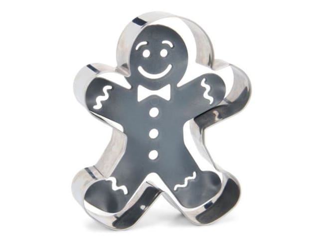 Emporte-pièce Gingerman - acier inoxydable - 9 x 7 cm - Patisse