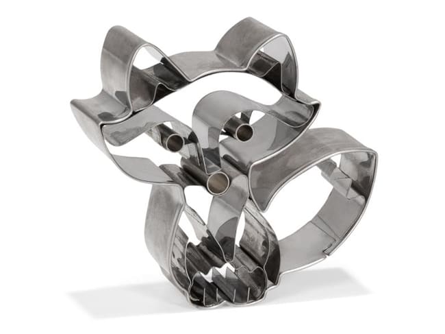 Emporte-pièce Renard - acier inoxydable - Ht 8 cm - Patisse