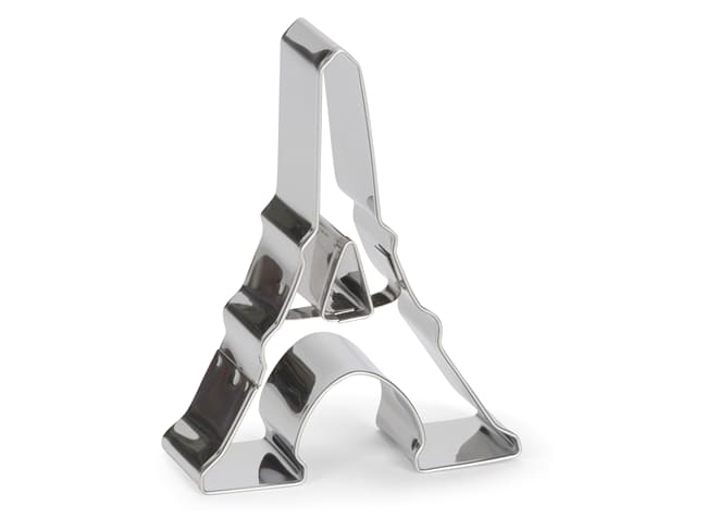 Emporte-pièce Tour Eiffel - acier inoxydable - Ht 8 cm - Patisse