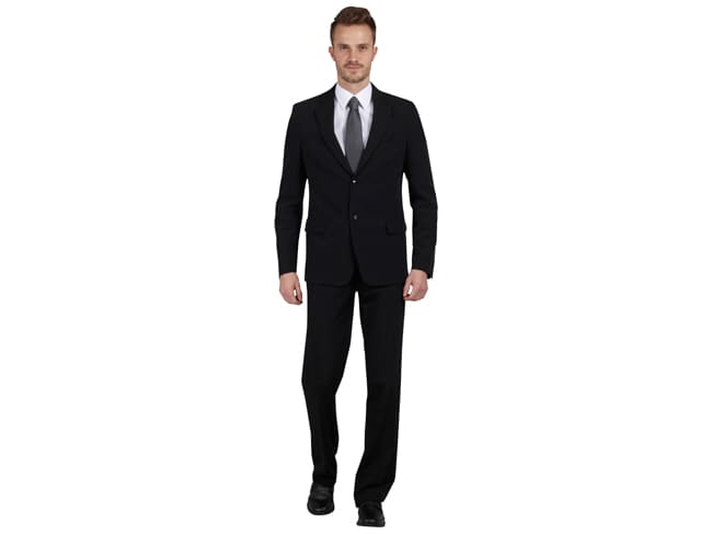 Veste de service homme noire Bari - Taille 56 - Robur