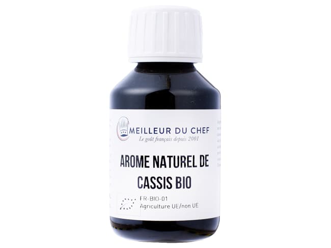 Arôme Bio cassis - hydrosoluble - 1 litre DDM proche - Selectarôme
