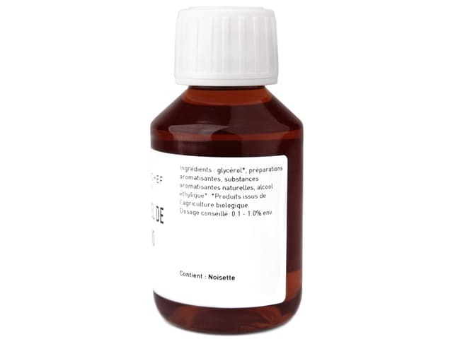 Arôme Bio noisette - hydrosoluble - 1 litre - Selectarôme