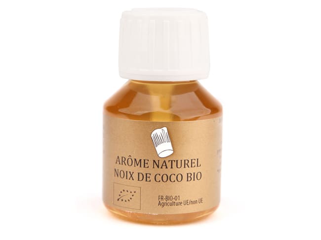 Arôme Bio noix de coco - hydrosoluble - 58 ml - Selectarôme
