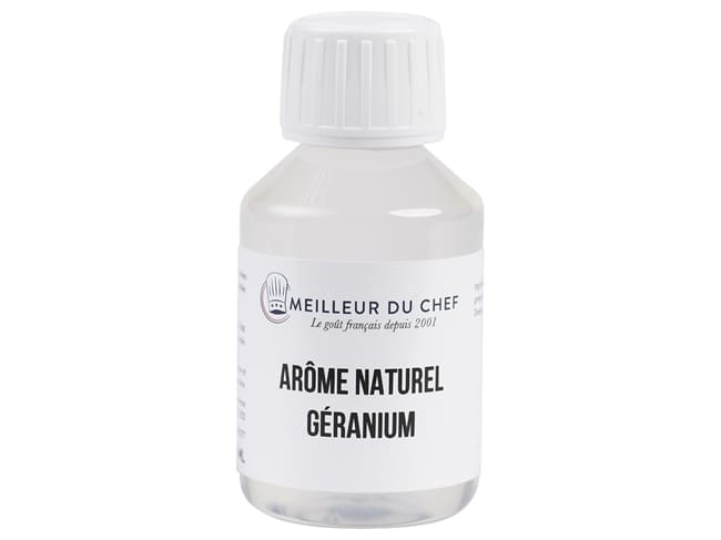 Arôme naturel géranium - hydrosoluble - 1 litre - Selectarôme