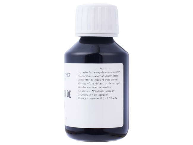 Arôme Bio mûre - hydrosoluble - 115 ml - Selectarôme