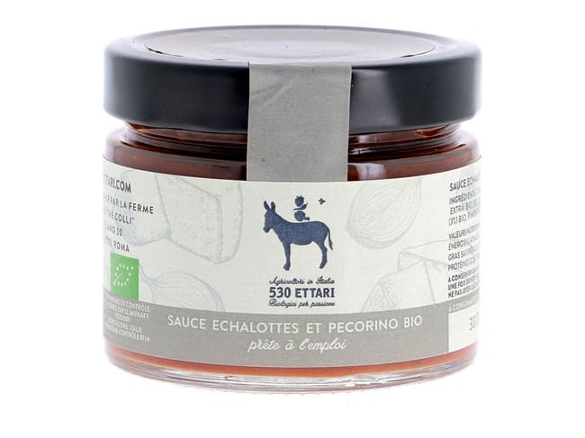 Sauce échalote Pecorino - 260 g - 530 Ettari