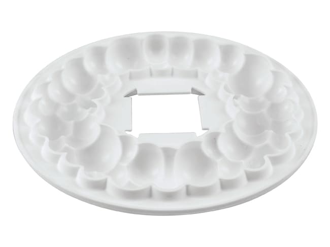 Moule silicone - Couronne Bubble - Ø 18 cm - Silikomart