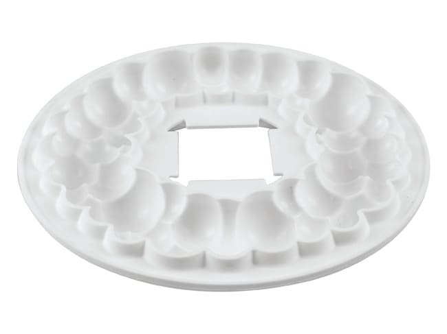 Moule En Silicone Forme Couronne Pour Décorations Gâteaux - Alimentaire, Résistant -40°C à 220°C