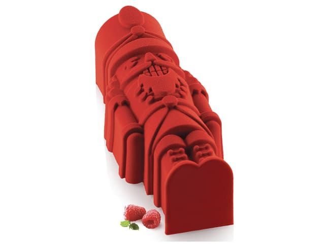 Moule à bûche silicone - Casse Noisette - 25,3 x 9 cm - Silikomart