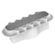 Moule à bûche silicone - Slope - 25 x 8 x ht 8 cm - Silikomart