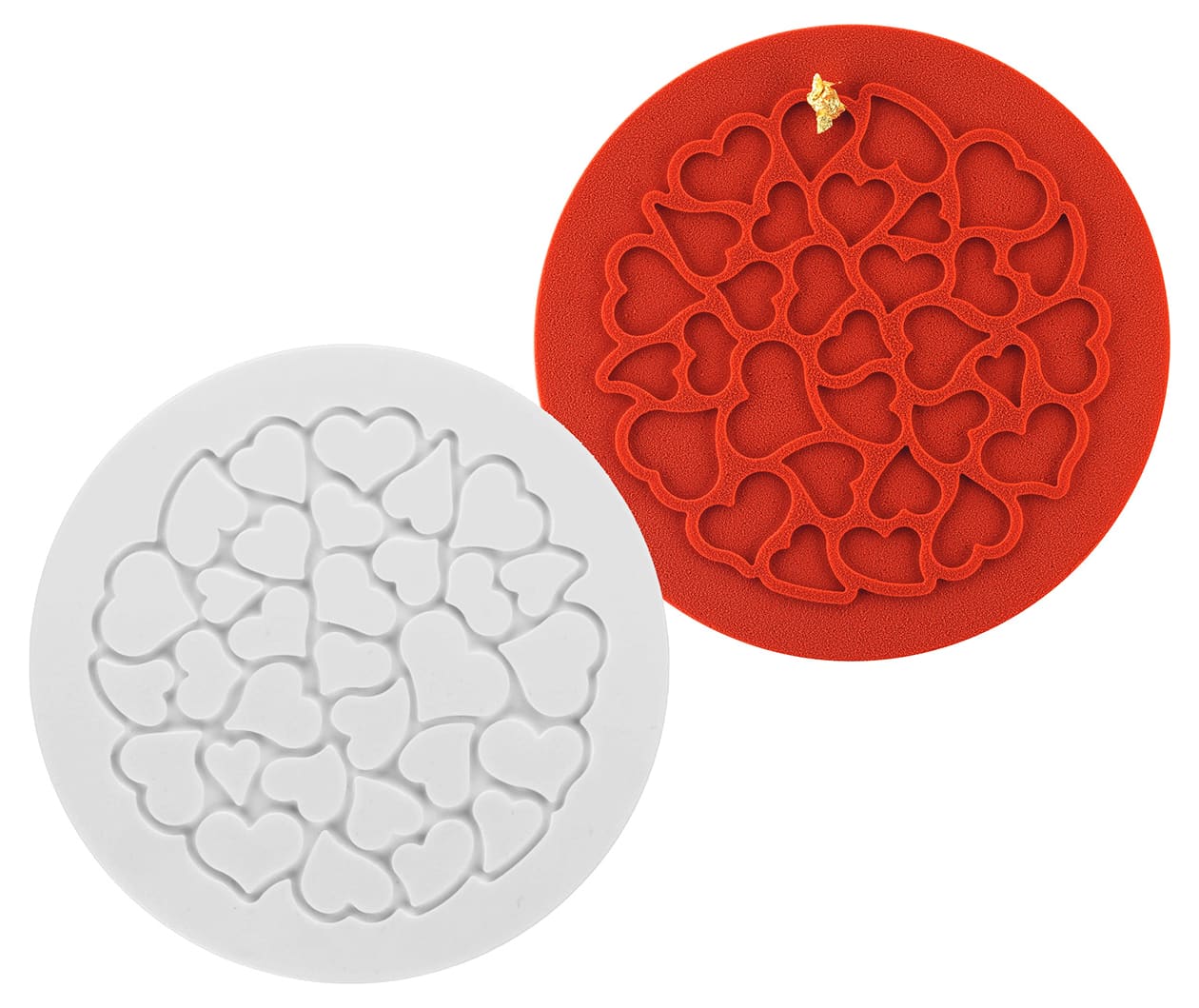 Silikomart | Tapis à Gâteau Décoratif En Silicone CANDY PARTY, Antiadhésif, Paquet De 1 Tapis à Gâteau, Design De Gâteau, 400 X 800 Mm, H 1,8 Mm