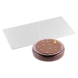 Moule Silicone Nid Abeille Feuille Cire D'Abeille 41,5 X 20,5 Cm - Lot De 2
