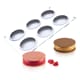 Moule silicone - 6 ronds décorés biscuit - 30 x 17,5 cm Occasion - Silikomart