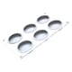 Moule silicone - 6 ronds décorés biscuit - 30 x 17,5 cm Occasion - Silikomart