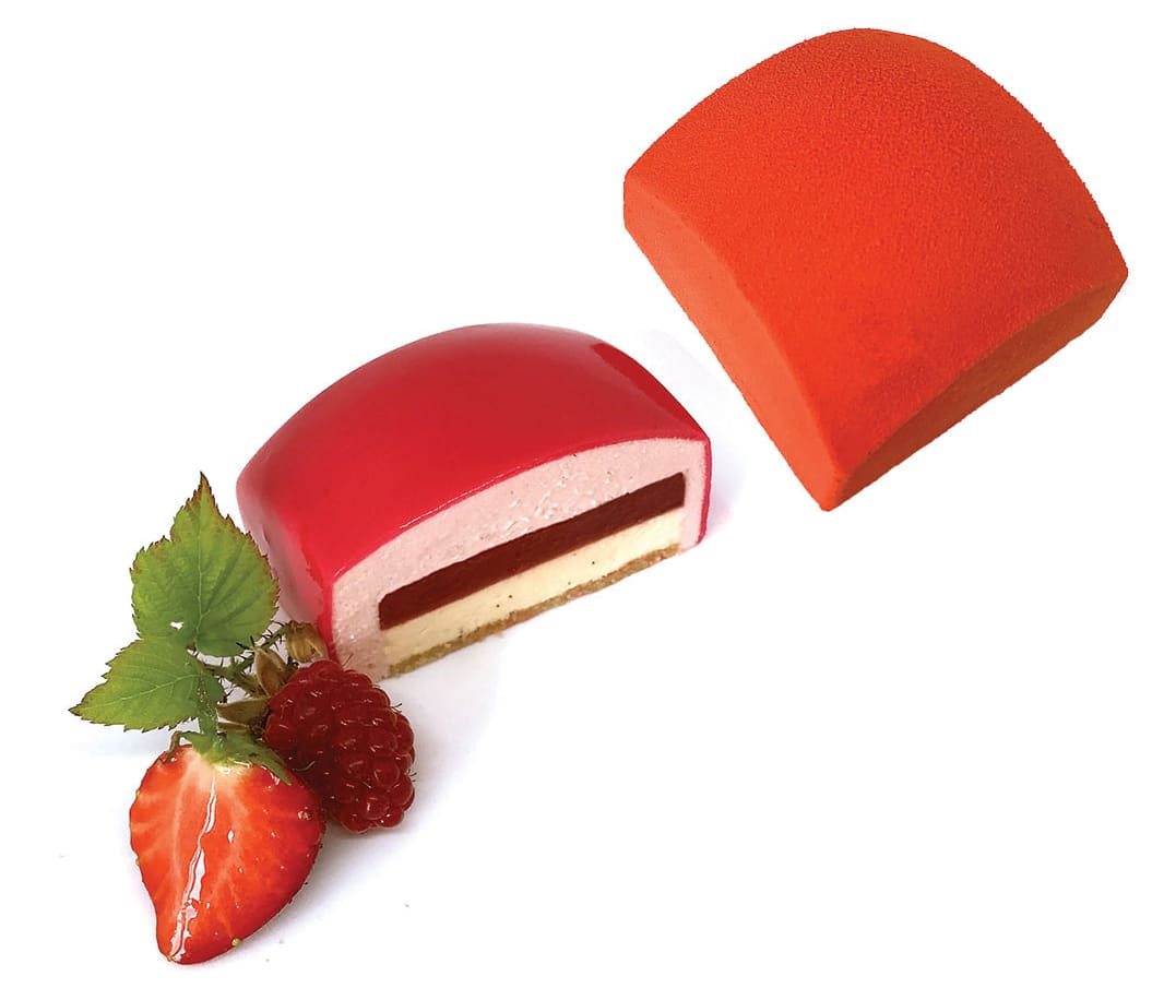 YOKO DESIGN 1450 Kit à tartelette/Mini Entremets Silicone Violet 30 x