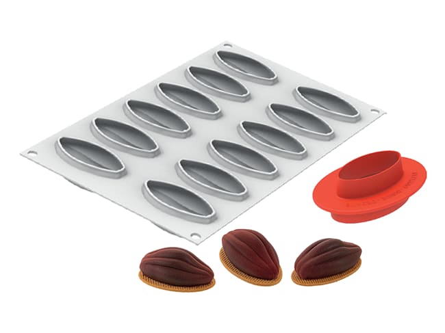 Moule silicone - 12 cabosses - 30 x 17,5 cm - Silikomart