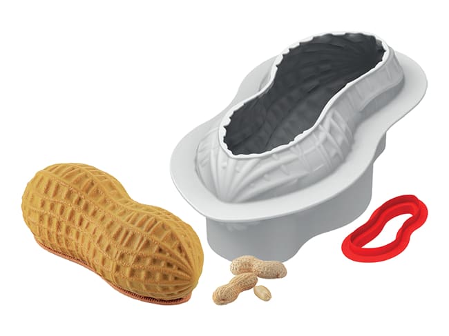 Moule silicone Cacahuète XL - 19,6 x 8,8 cm - Silikomart