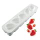 Moule silicone 5 fraises - 40 x 10 cm - Silikomart