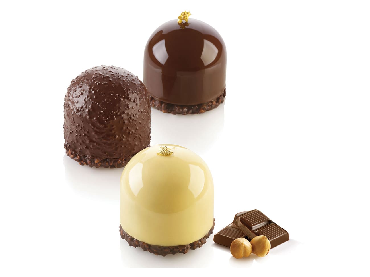 Moule Silicone Avec Dome Demi Sphère Choco Globe Silikomart - Moules  Silicone Professionnels pour la Pâtisserie - La Toque d'Or