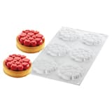 Moule 6 Tartelettes Zenker Silicone Fibre De Verre