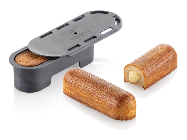 Moule à viennoiserie - Nola - 13 x 4 x ht 3,5 cm - Silikomart