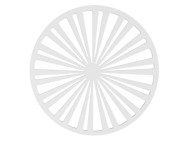 Pochoir à galette - rayons - Ø 27 cm - Silikomart