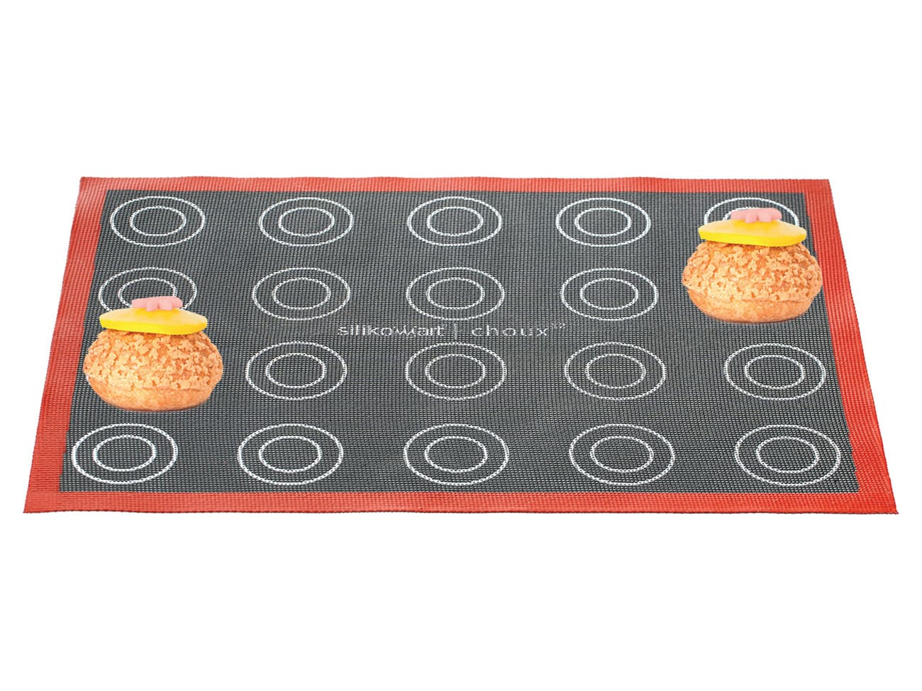Tapis De Cuisson En Silicone Antiadhésif Pour Choux à La Crème Et Pâtisseries, 30x40 Cm, Résiste Jusqu’à 480°C
