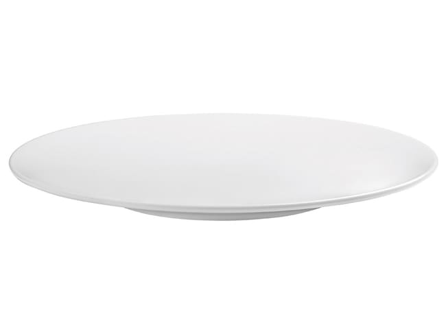 Assiette plate blanche Eloa - Ø 27 cm