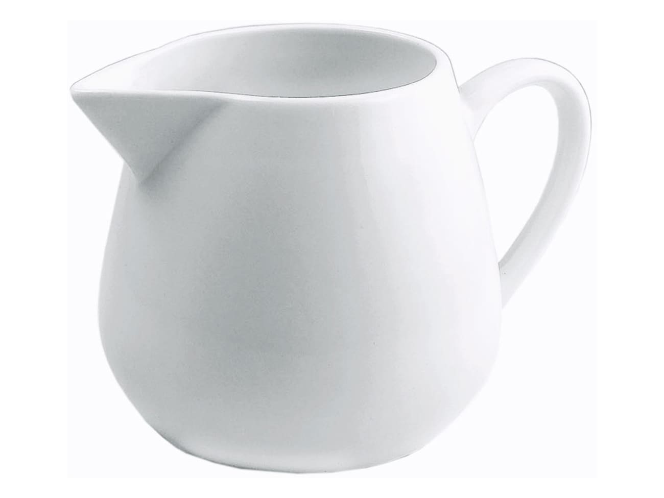 Pot à lait - porcelaine blanche - environ 20 cl - Meilleur du Chef