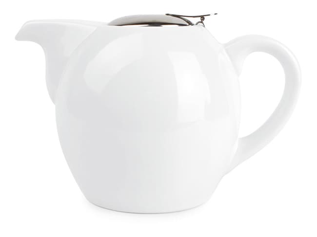 Théière en porcelaine - avec filtre - 0,5 L