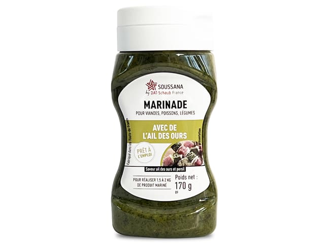 Marinade à l'ail des ours - 170 g - Soussana