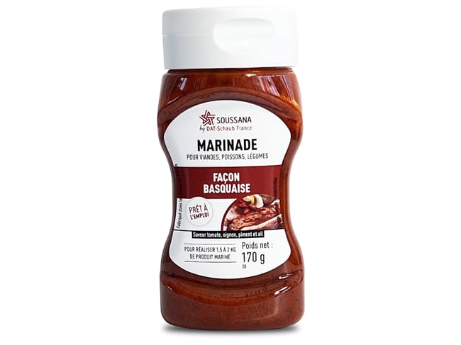 Marinade façon Basquaise - 170 g - DDM proche - Soussana