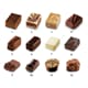 Bonbons praliné Valrhona Sensations - 16 pralinés + 2 offerts - 190 g - Valrhona