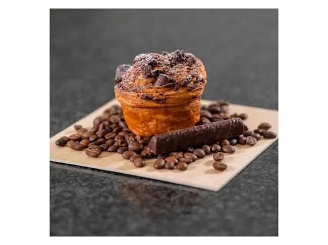 Bâtons de chocolat noir 50% - fourré café - 15 bâtons DDM proche - Villars
