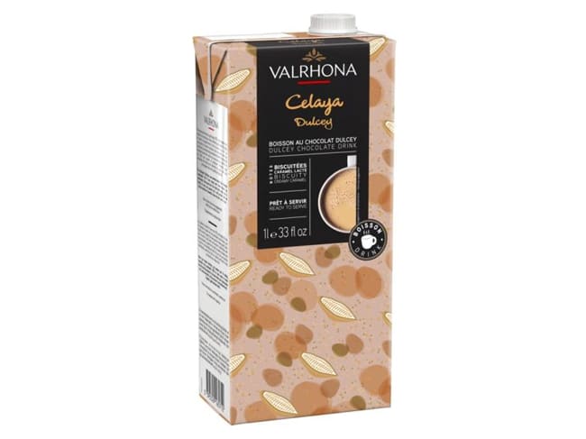 Chocolat chaud Celaya Dulcey - 1 litre - Valrhona